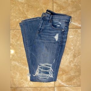 Express Cropped Skinny Jeans